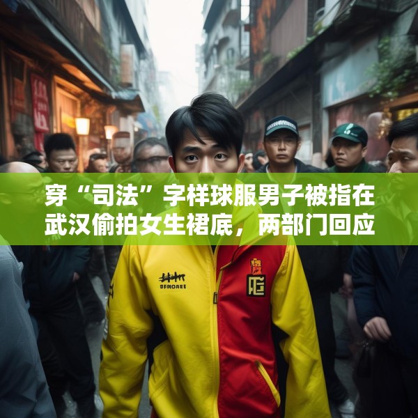 穿“司法”字样球服男子被指在武汉偷拍女生裙底，两部门回应：单位查无此人