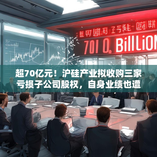 超70亿元！沪硅产业拟收购三家亏损子公司股权，自身业绩也遭“滑铁卢”