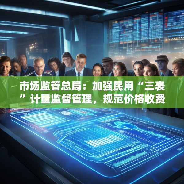 市场监管总局：加强民用“三表”计量监督管理，规范价格收费行为