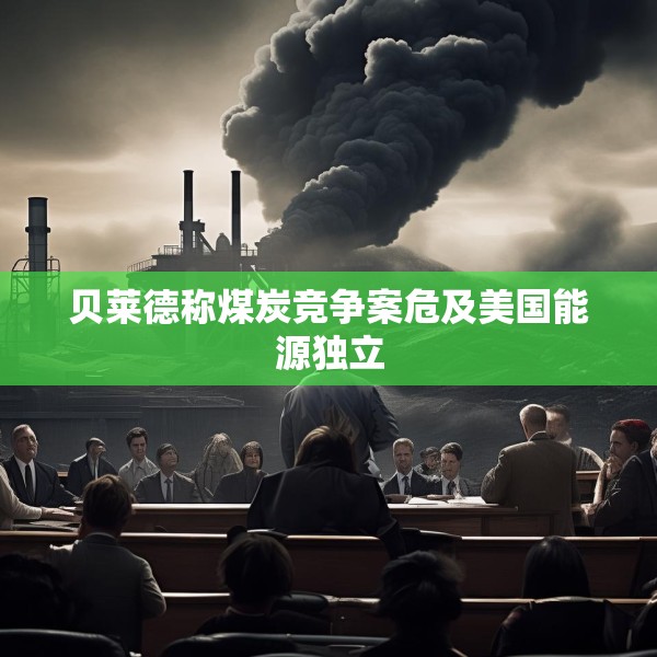 贝莱德称煤炭竞争案危及美国能源独立