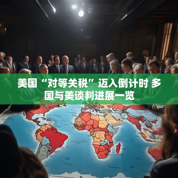 美国“对等关税”迈入倒计时 多国与美谈判进展一览
