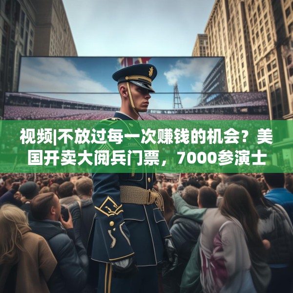 视频|不放过每一次赚钱的机会？美国开卖大阅兵门票，7000参演士兵一天只供一顿热餐