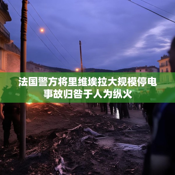 法国警方将里维埃拉大规模停电事故归咎于人为纵火