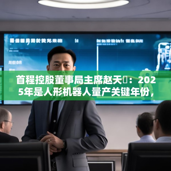 首程控股董事局主席赵天旸：2025年是人形机器人量产关键年份，头部公司可能突破千台