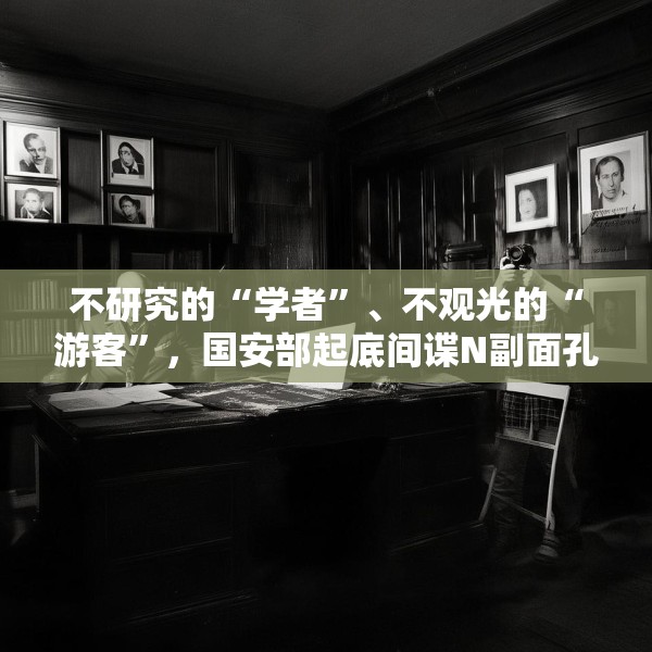 不研究的“学者”、不观光的“游客”，国安部起底间谍N副面孔