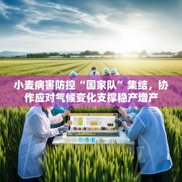 小麦病害防控“国家队”集结，协作应对气候变化支撑稳产增产