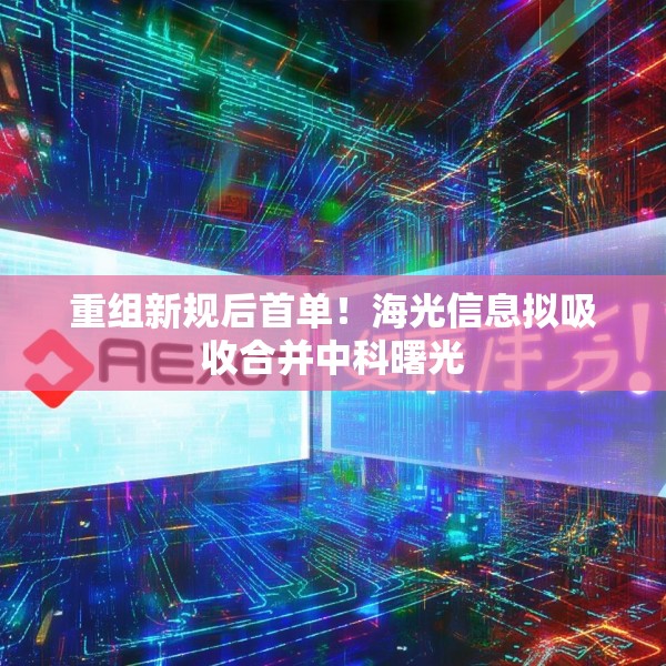 重组新规后首单！海光信息拟吸收合并中科曙光