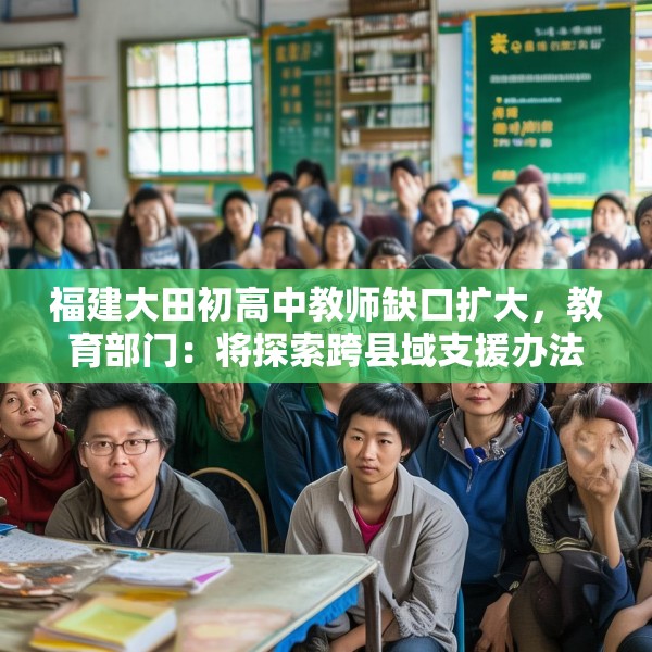 福建大田初高中教师缺口扩大，教育部门：将探索跨县域支援办法