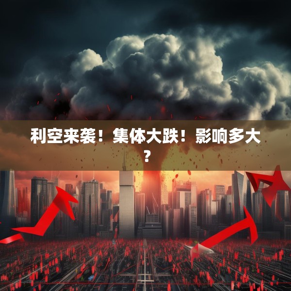 利空来袭！集体大跌！影响多大？