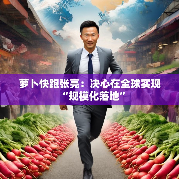萝卜快跑张亮：决心在全球实现“规模化落地”
