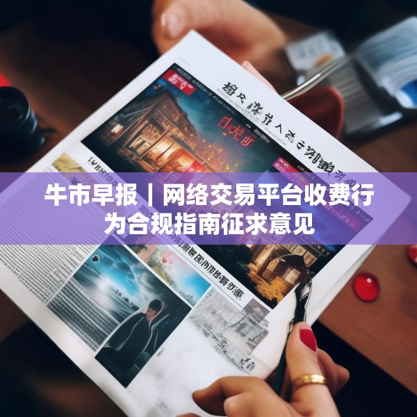 牛市早报｜网络交易平台收费行为合规指南征求意见