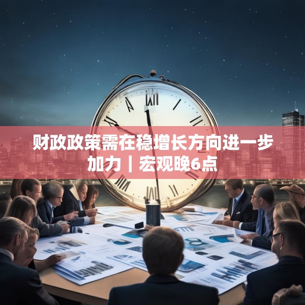 财政政策需在稳增长方向进一步加力｜宏观晚6点