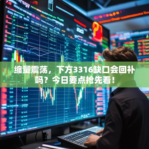 缩量震荡，下方3316缺口会回补吗？今日要点抢先看！