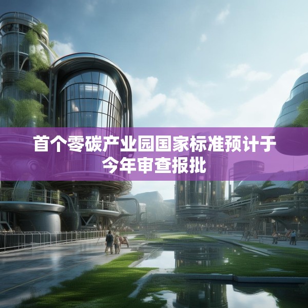 首个零碳产业园国家标准预计于今年审查报批