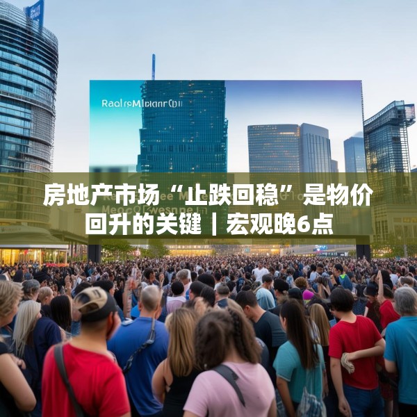房地产市场“止跌回稳”是物价回升的关键｜宏观晚6点