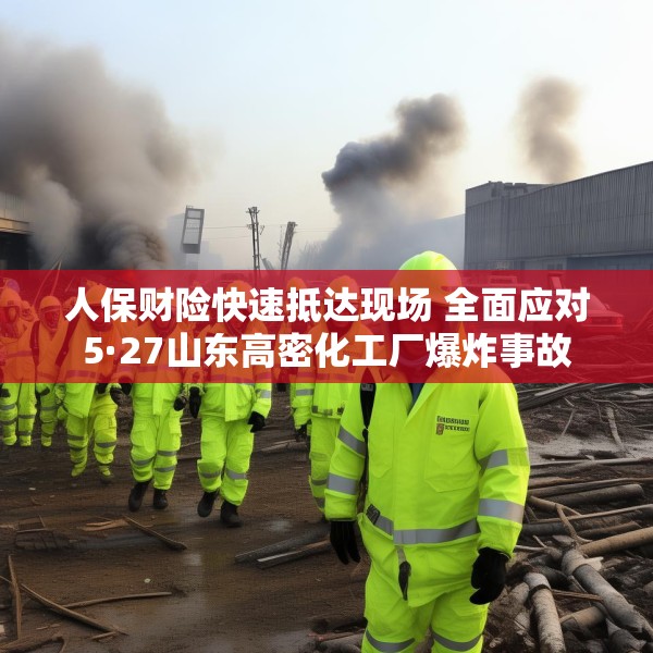 人保财险快速抵达现场 全面应对5·27山东高密化工厂爆炸事故