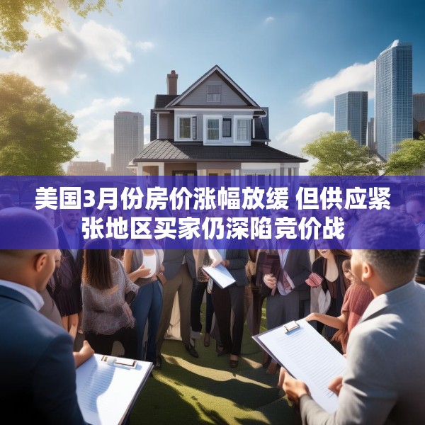 美国3月份房价涨幅放缓 但供应紧张地区买家仍深陷竞价战