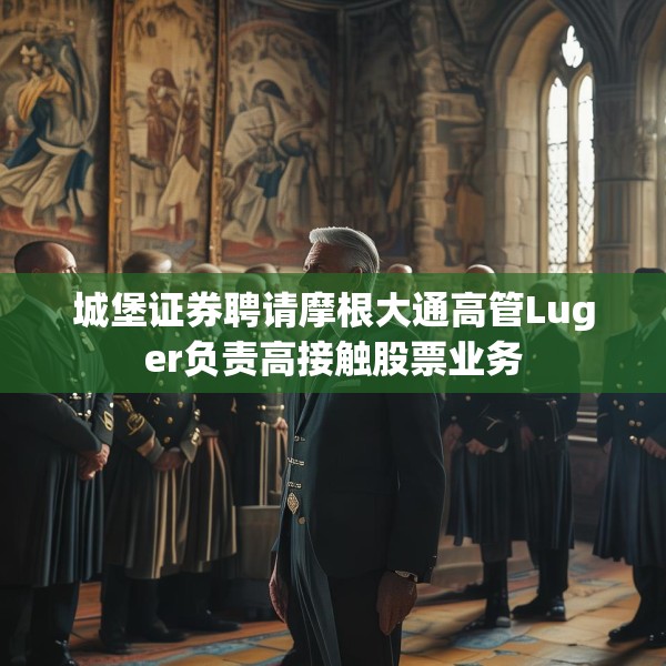 城堡证券聘请摩根大通高管Luger负责高接触股票业务
