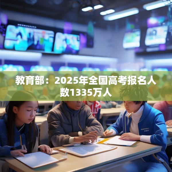 教育部：2025年全国高考报名人数1335万人