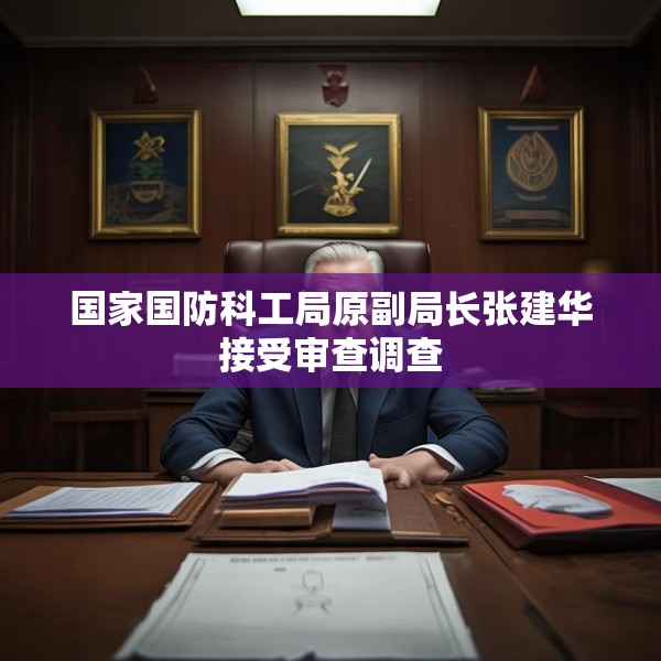 国家国防科工局原副局长张建华接受审查调查