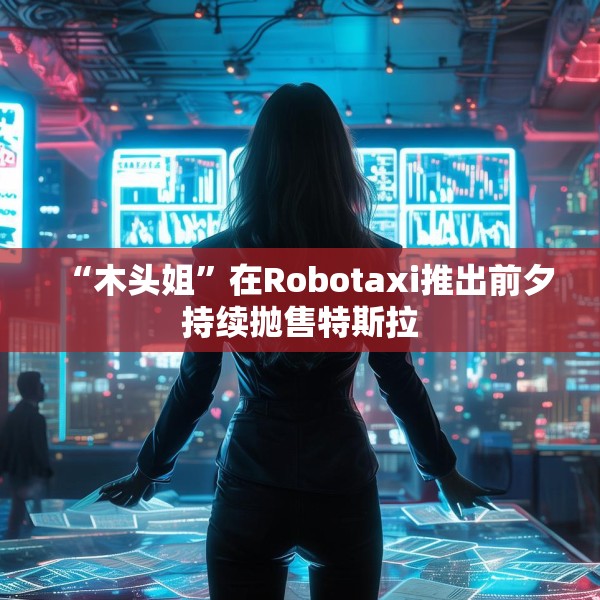 “木头姐”在Robotaxi推出前夕持续抛售特斯拉