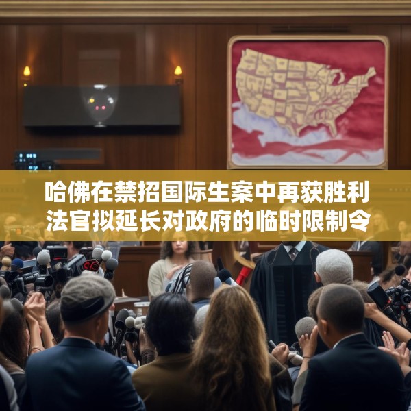 哈佛在禁招国际生案中再获胜利 法官拟延长对政府的临时限制令