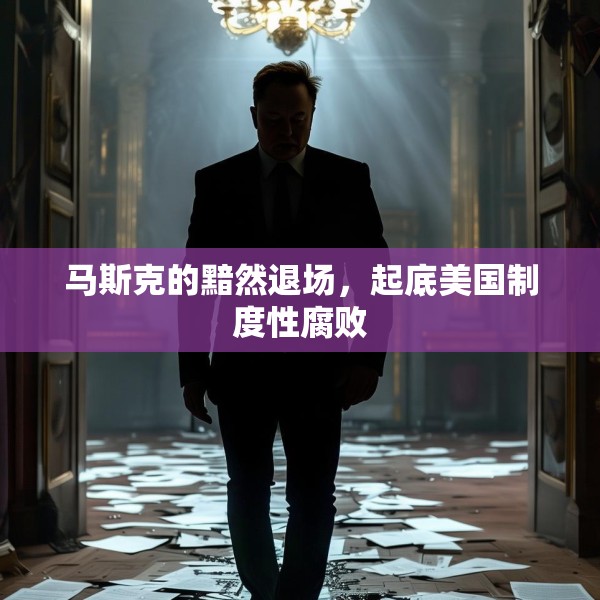 马斯克的黯然退场，起底美国制度性腐败