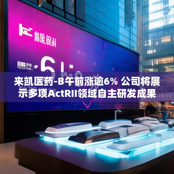 来凯医药-B午前涨逾6% 公司将展示多项ActRII领域自主研发成果