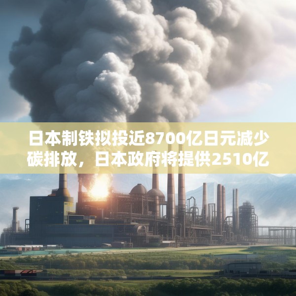 日本制铁拟投近8700亿日元减少碳排放，日本政府将提供2510亿日元补贴