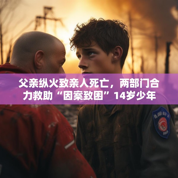 父亲纵火致亲人死亡，两部门合力救助“因案致困”14岁少年
