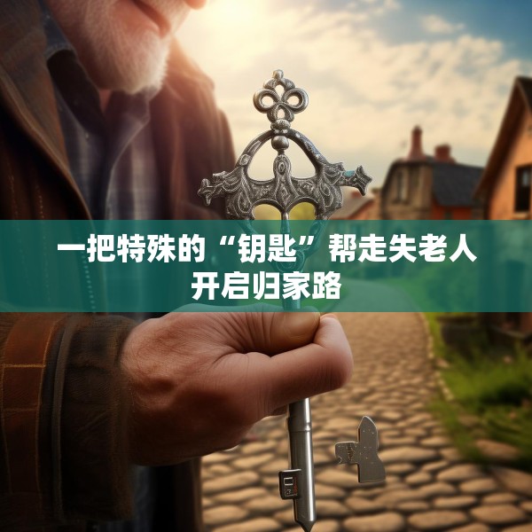 一把特殊的“钥匙”帮走失老人开启归家路