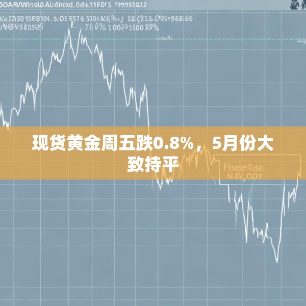 现货黄金周五跌0.8%，5月份大致持平