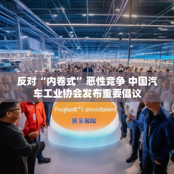 反对“内卷式”恶性竞争 中国汽车工业协会发布重要倡议
