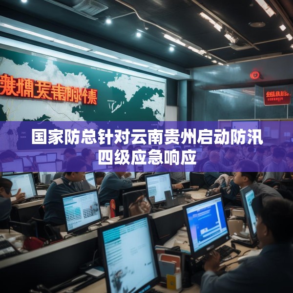 国家防总针对云南贵州启动防汛四级应急响应
