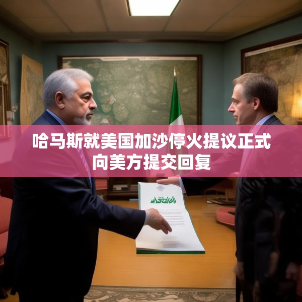 哈马斯就美国加沙停火提议正式向美方提交回复