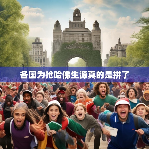 各国为抢哈佛生源真的是拼了