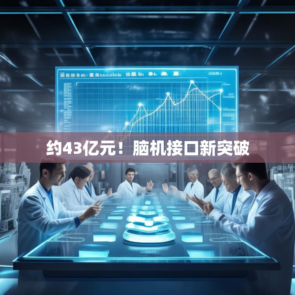 约43亿元！脑机接口新突破