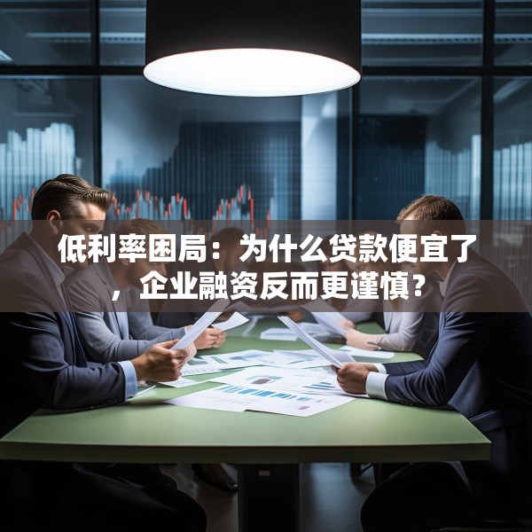 低利率困局：为什么贷款便宜了，企业融资反而更谨慎？