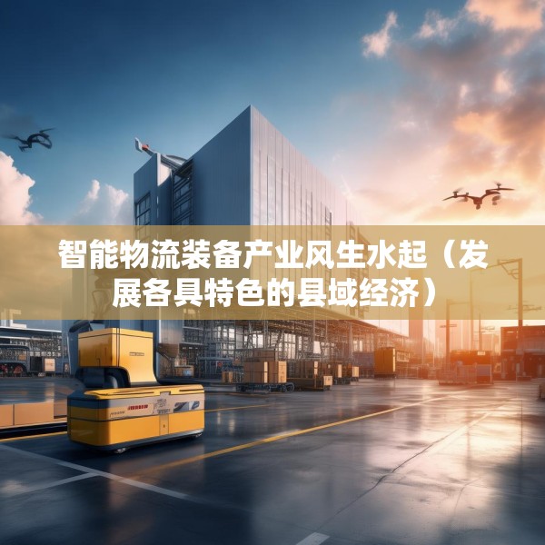 智能物流装备产业风生水起（发展各具特色的县域经济）