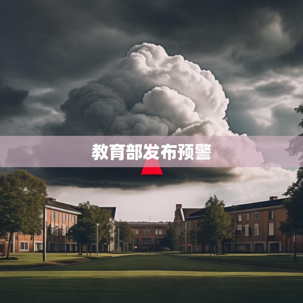 教育部发布预警