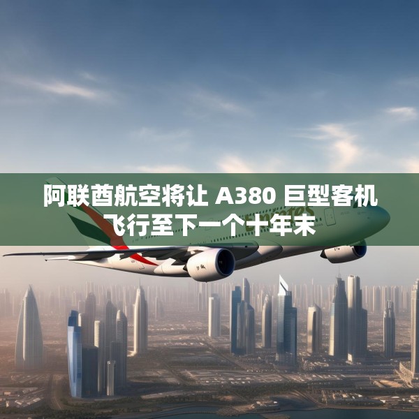 阿联酋航空将让 A380 巨型客机飞行至下一个十年末
