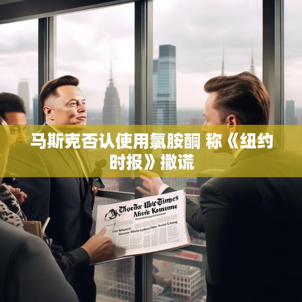 马斯克否认使用氯胺酮 称《纽约时报》撒谎