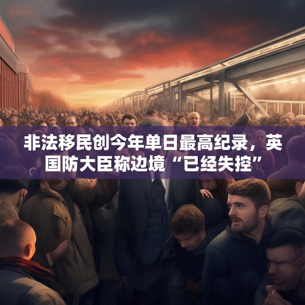 非法移民创今年单日最高纪录，英国防大臣称边境“已经失控”