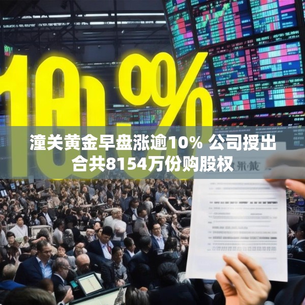 潼关黄金早盘涨逾10% 公司授出合共8154万份购股权
