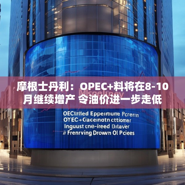 摩根士丹利：OPEC+料将在8-10月继续增产 令油价进一步走低