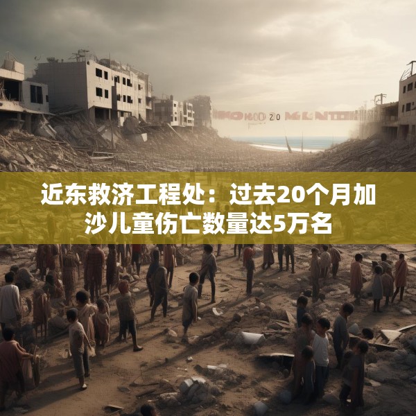 近东救济工程处：过去20个月加沙儿童伤亡数量达5万名