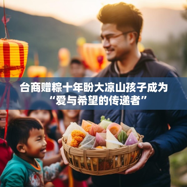 台商赠粽十年盼大凉山孩子成为“爱与希望的传递者”