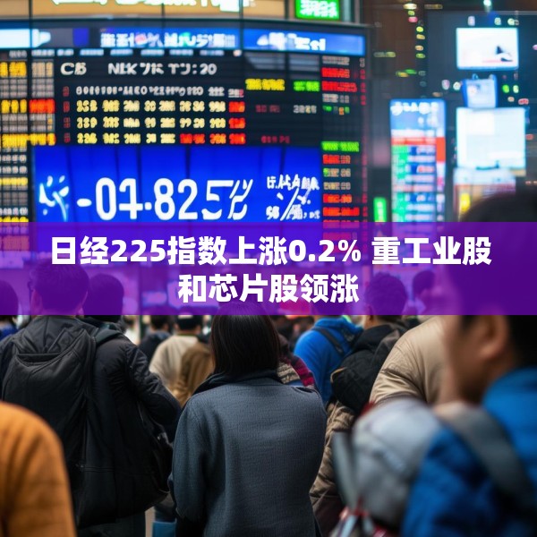 日经225指数上涨0.2% 重工业股和芯片股领涨