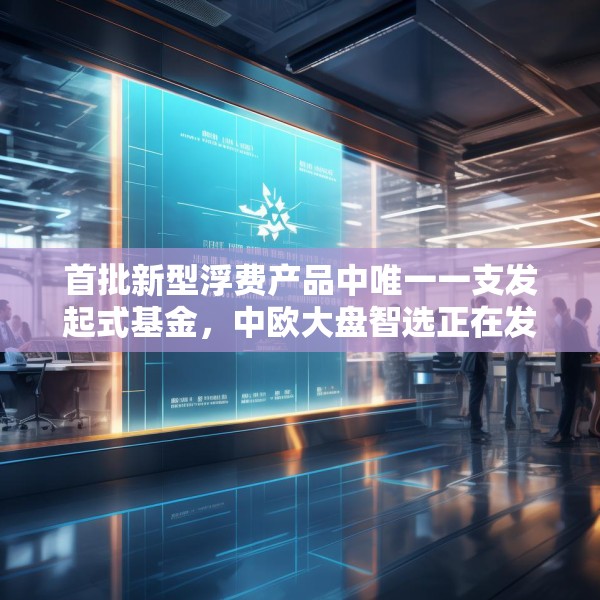 首批新型浮费产品中唯一一支发起式基金，中欧大盘智选正在发行
