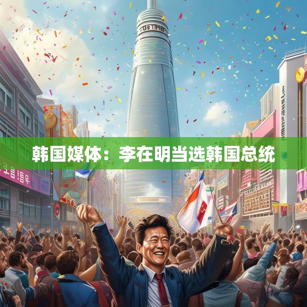 韩国媒体：李在明当选韩国总统
